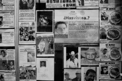 Cardboards displaying missing people cover the entrance door of a charity shelter in Tijuana, Mexico, on April 16, 2021.
According to data from the International Organization of Migrations (IOM) 's Missing Migrant Project, between 2014 and 2019, 2243 people died while trying to cross into the United States from the Mexican border, and 667 people died while on the move in Central America. However, this represents a low estimate. The data collected by the project only include those incidents of which IOM is aware, and un unknown number of deaths remain unreported.