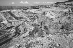 A coal pit at Cerrejon; one of the world’s largest open-pit coal mines. The Wayuu and their advocates say the mine consumes millions of liters of water every day and diverted it from the Rancheria River; making life in the region much worse.